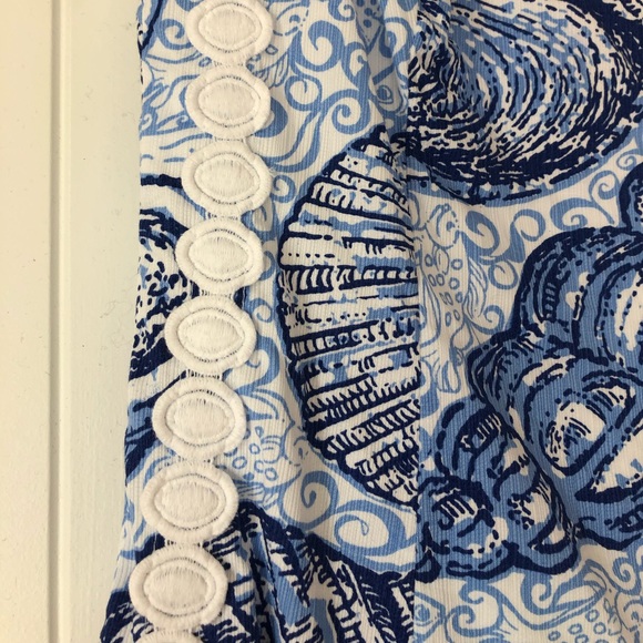 Lilly Pulitzer Stuffed Shells Mila Shift 00 - Picture 3 of 5